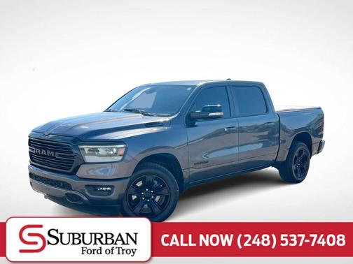 Granite Crystal Metallic Clearcoat 2021 RAM 1500 Big Horn/Lone Star