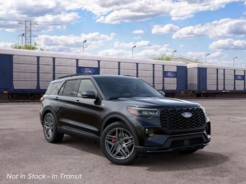 Agate Black Metallic 2027 Ford Explorer ST-Line