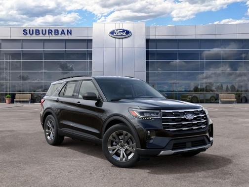Agate Black Metallic 2027 Ford Explorer Active