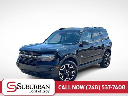 SHADOW BLACK 2021 Ford Bronco Sport Outer Banks