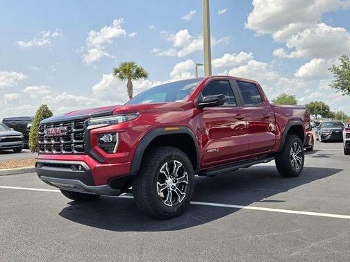 Volcanic Red 2024 GMC Canyon AT4