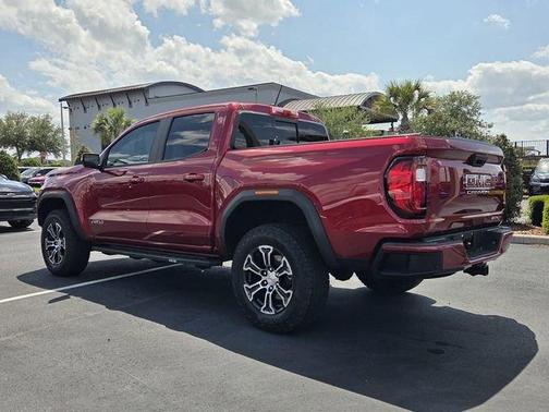 Volcanic Red 2024 GMC Canyon AT4
