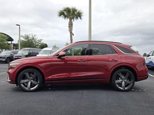 Red 2023 Genesis GV70 3.5T Sport