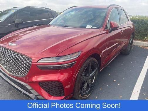 Red 2023 Genesis GV70 3.5T Sport