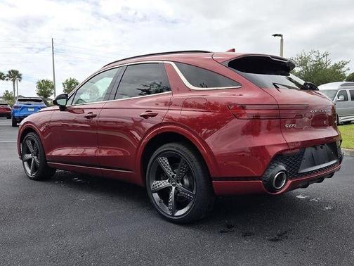 Red 2023 Genesis GV70 3.5T Sport