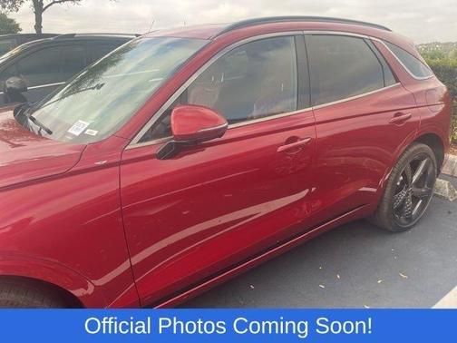 Red 2023 Genesis GV70 3.5T Sport