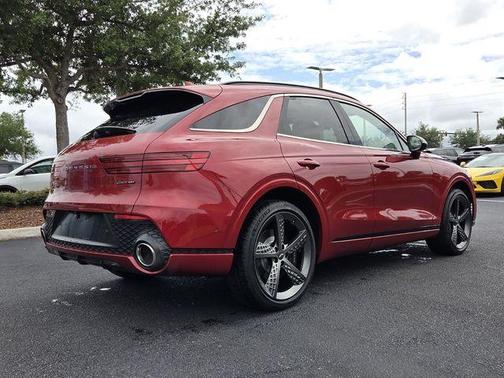 Red 2023 Genesis GV70 3.5T Sport