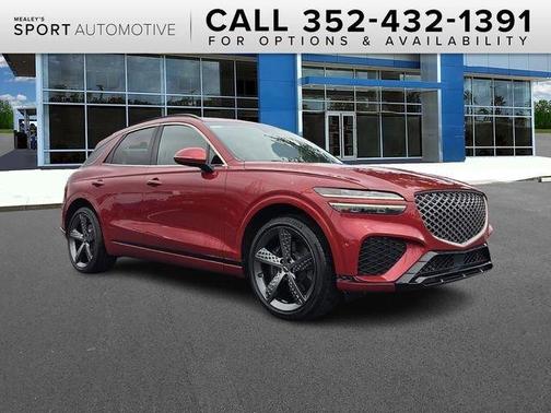 Red 2023 Genesis GV70 3.5T Sport
