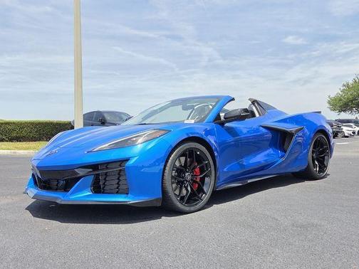 Blue 2026 Chevrolet Corvette Z06