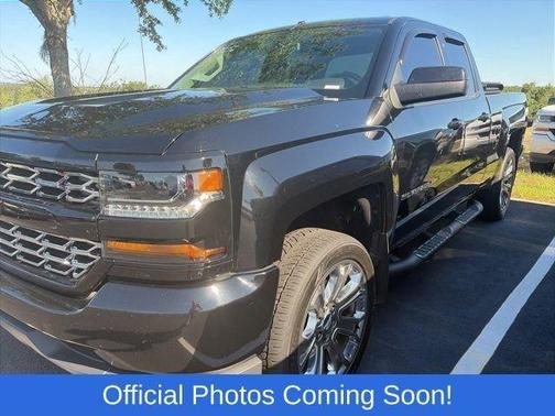 Black 2016 Chevrolet Silverado 1500 Custom