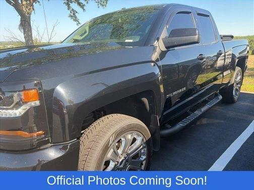 Black 2016 Chevrolet Silverado 1500 Custom