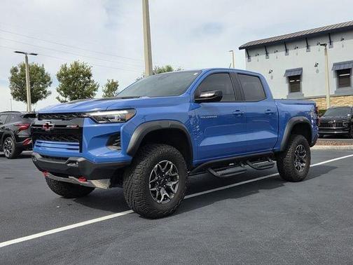 Reef Blue Metallic 2025 Chevrolet Colorado ZR2