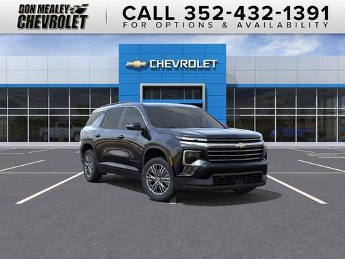 Black 2026 Chevrolet Traverse LT