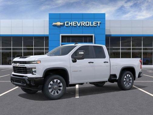 White 2026 Chevrolet Silverado 2500 Custom