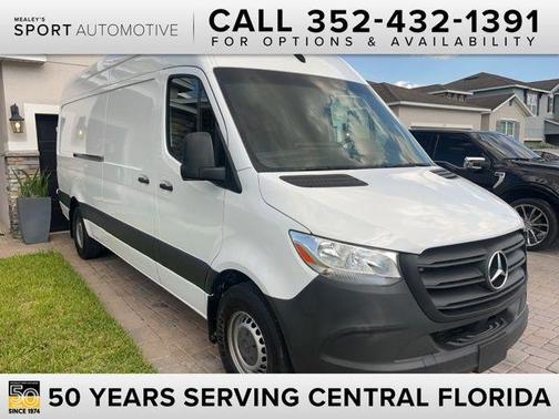 White 2021 Mercedes-Benz Sprinter 2500 High Roof