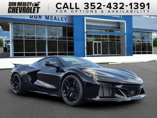 Black 2026 Chevrolet Corvette Z06