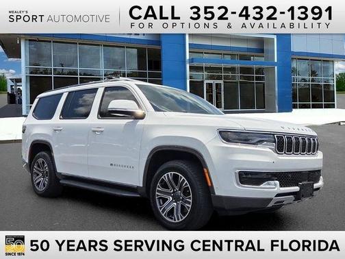 Bright White Clearcoat 2022 Jeep Wagoneer Series III