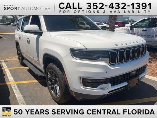 Bright White Clearcoat 2022 Jeep Wagoneer Series III