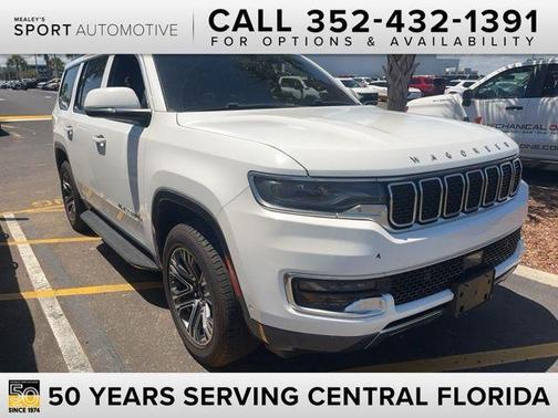 Bright White Clearcoat 2022 Jeep Wagoneer Series III