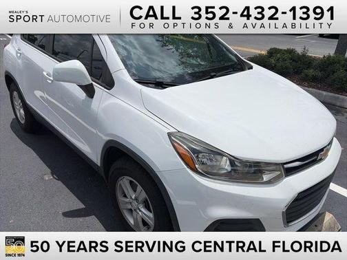 Summit White 2020 Chevrolet Trax LS