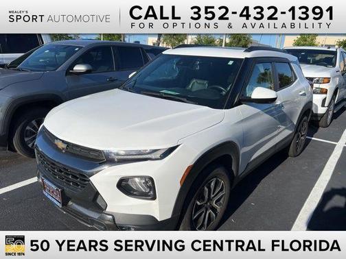 Summit White 2021 Chevrolet Trailblazer ACTIV
