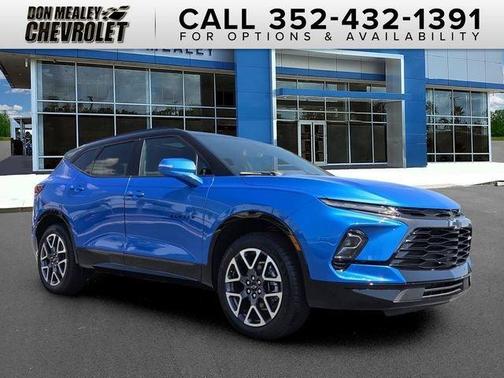 Blue 2026 Chevrolet Blazer RS