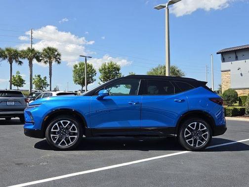 Blue 2026 Chevrolet Blazer RS
