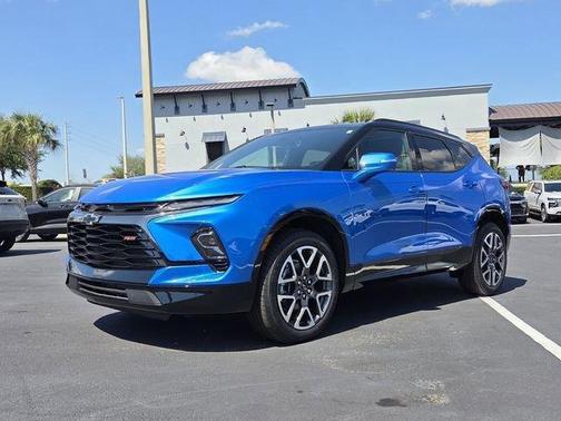 Blue 2026 Chevrolet Blazer RS