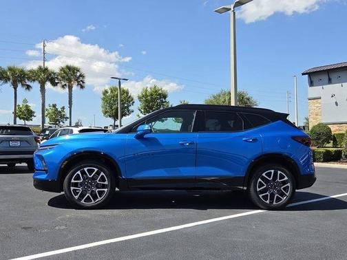 Blue 2026 Chevrolet Blazer RS