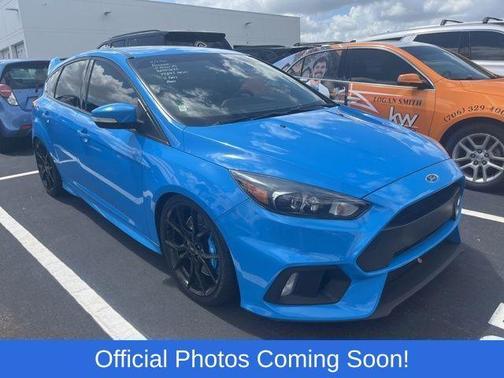 Blue 2016 Ford Focus RS Base