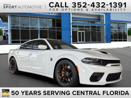White Knuckle Clearcoat 2022 Dodge Charger SRT Hellcat Widebody