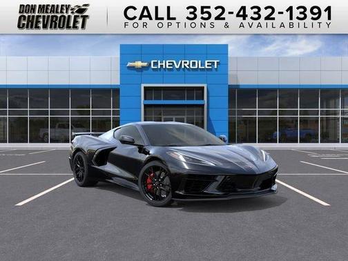 Black 2026 Chevrolet Corvette Stingray w/3LT