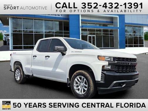 Summit White 2019 Chevrolet Silverado 1500 WT