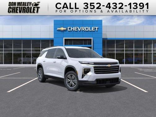 White 2026 Chevrolet Traverse LT