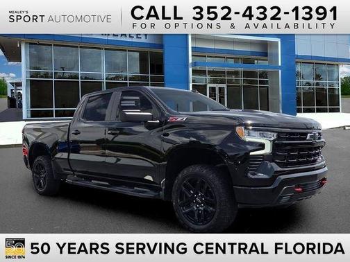Black 2025 Chevrolet Silverado 1500 LT Trail Boss