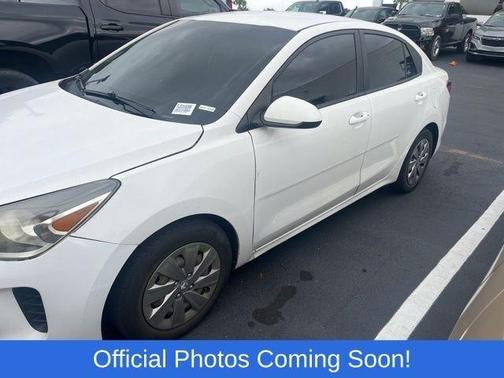 Clear White 2020 Kia Rio S