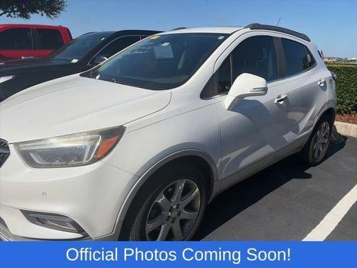 White Frost 2018 Buick Encore Premium