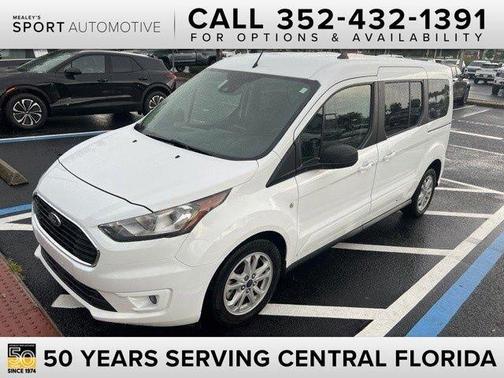 Frozen White 2023 Ford Transit Connect XLT