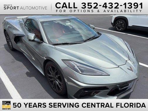Gray Metallic 2024 Chevrolet Corvette Stingray w/2LT