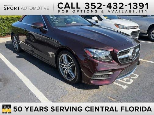 Burgundy 2019 Mercedes-Benz E-Class E 450