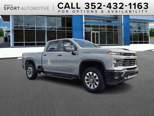 Slate Gray Metallic 2025 Chevrolet Silverado 2500 Custom
