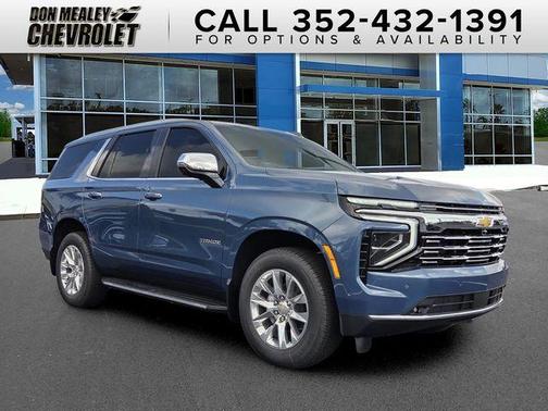Blue 2026 Chevrolet Tahoe Premier