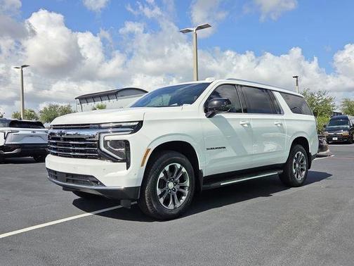 White 2026 Chevrolet Suburban LT