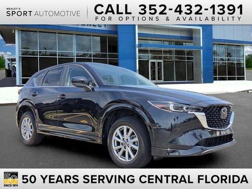 Jet Black Mica 2024 Mazda CX-5 2.5 S Preferred Package