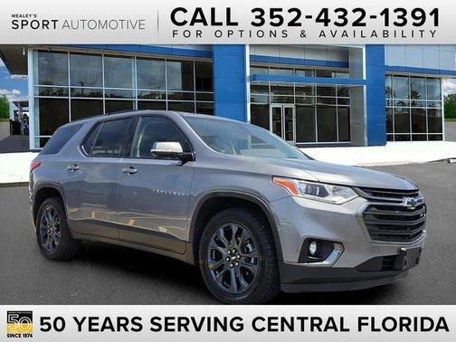 Satin Steel Metallic 2019 Chevrolet Traverse RS