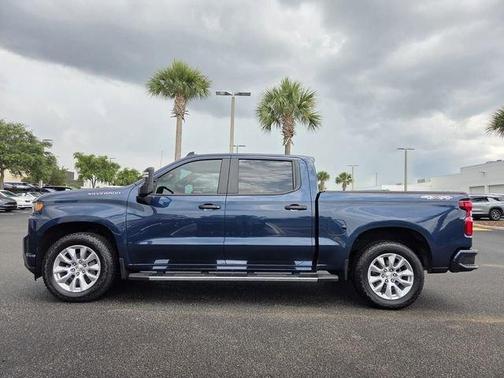 Northsky Blue Metallic 2019 Chevrolet Silverado 1500 Custom