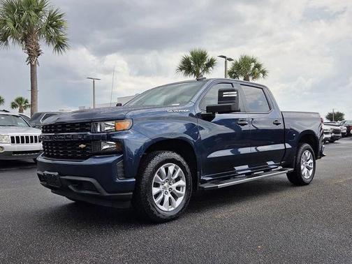 Northsky Blue Metallic 2019 Chevrolet Silverado 1500 Custom