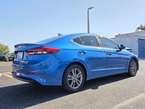 Electric Blue 2018 Hyundai ELANTRA SEL