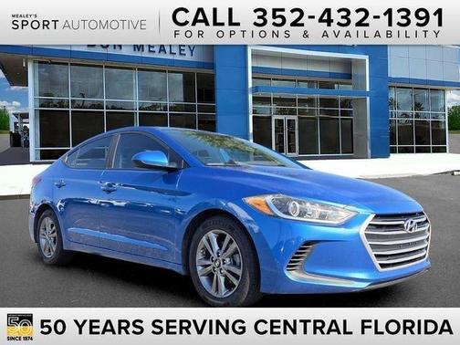 Electric Blue 2018 Hyundai ELANTRA SEL