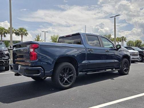Northsky Blue Metallic 2022 Chevrolet Silverado 1500 Custom